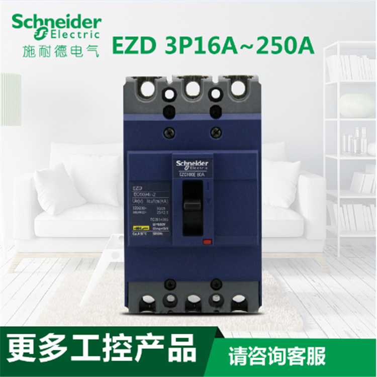 施耐德塑壳断路器 空开NSX-250N/H/L 3P 4P 250A200A160A100A