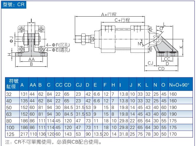 AirTACǵ¿׵бF-JSI32CR JSI50CR JSI80CR JSI125CR