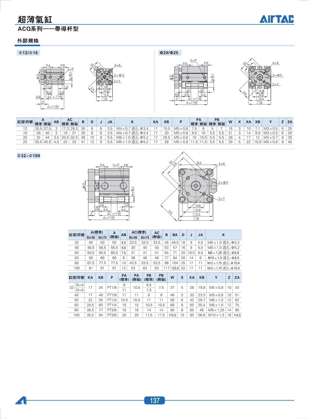 ǵ¿AIRTAC˱TACQ40*5*10*15*20*25*30*40*50*60-S