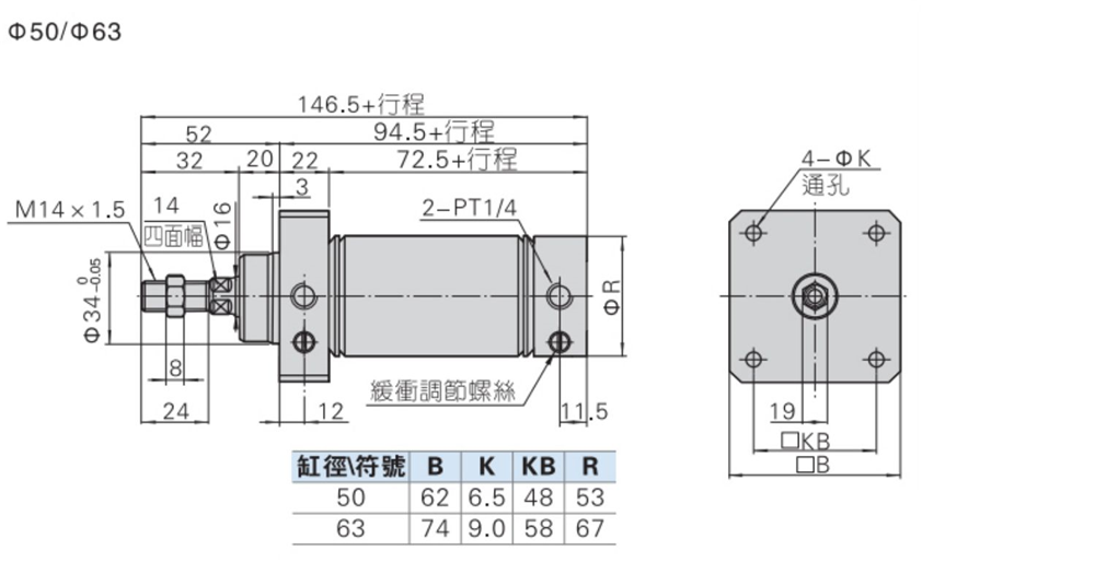 MA20ǵ¿ͲMA20X25X50X75X100X125X150X200-S-CA