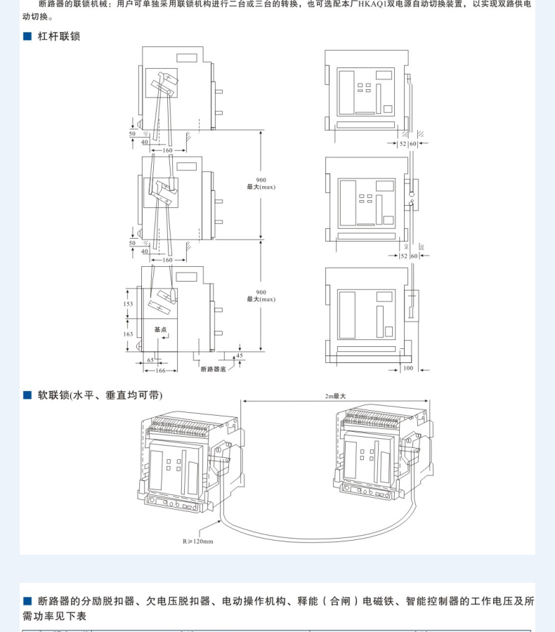 ݺ꿭ʽ·HKAW1-2000/3 1000A 1250A 1600A