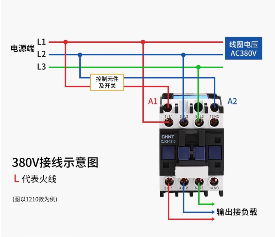 CHINT/̩ CJX2ϵнӴ CJX2-0910 220V 