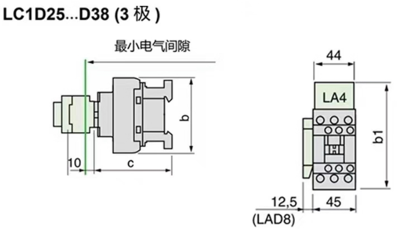 SCHNEIDER/ʩ͵µ TESYS DϵнӴ LC1-D12M7C