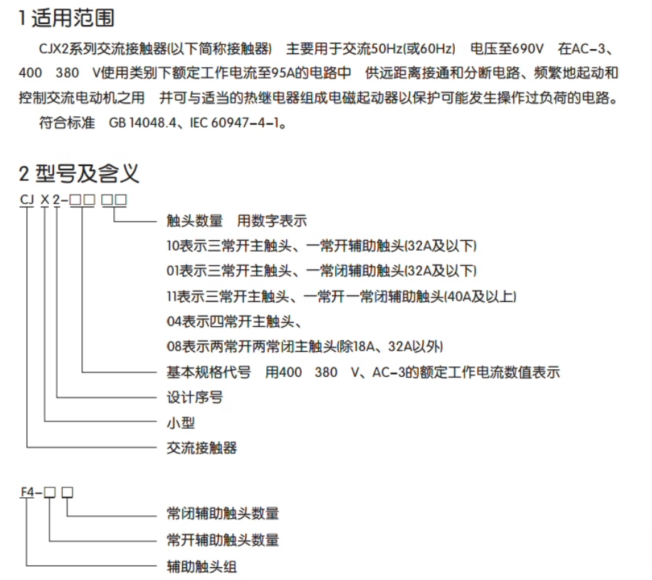 CHINT/̩ CJX2ϵнӴ CJX2-3210 220V 