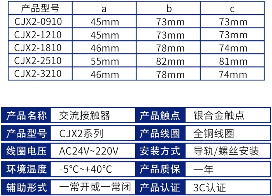 CHINT/̩ CJX2ϵнӴ CJX2-2510 220V 220V  